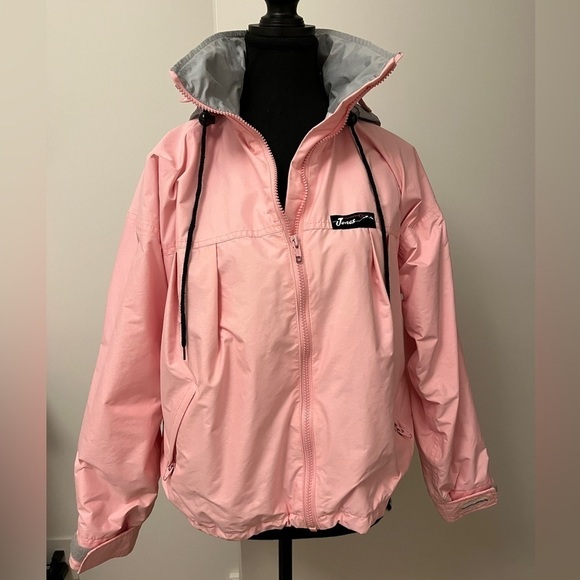 VINTAGE Jones Vancouver Pink 2 Piece Lightweight Ski Jacket & Ski Pants Spring - Picture 4 of 16